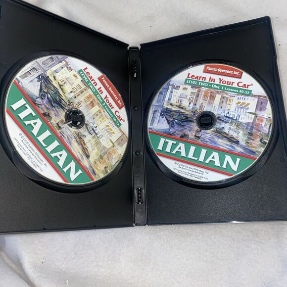 Learn in Your Car Italian Level One and level 2 Raymond, Henry disc CD travel - Picture 6 of 8